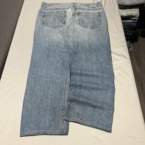 Levis Silvertab Jeans Mens 34x27 Blue True Straight Light Wash Regular Fit